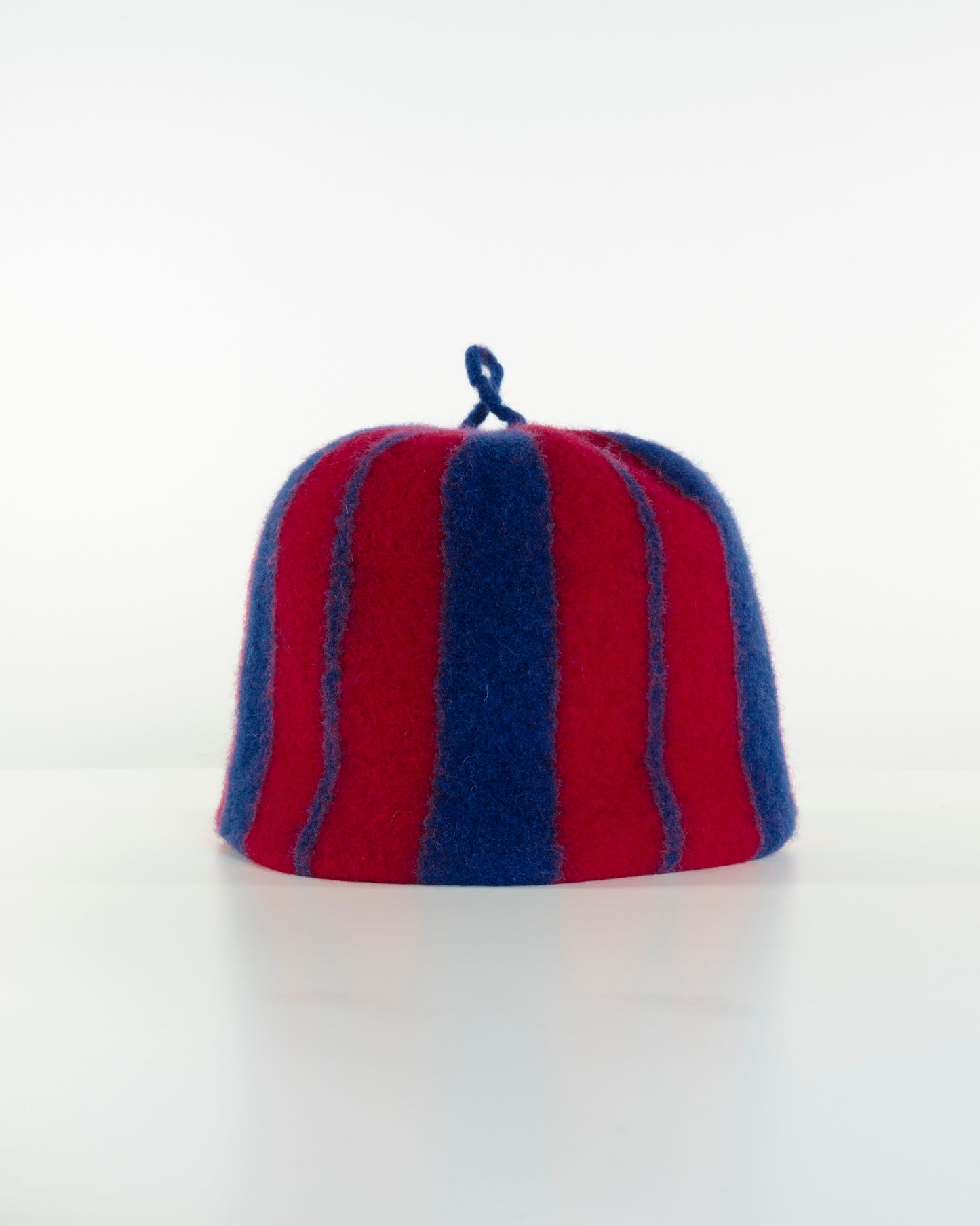 Red Felt Sauna Beanie