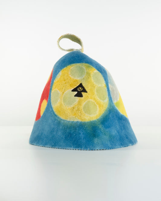 Bubbles Wool Sauna Hat