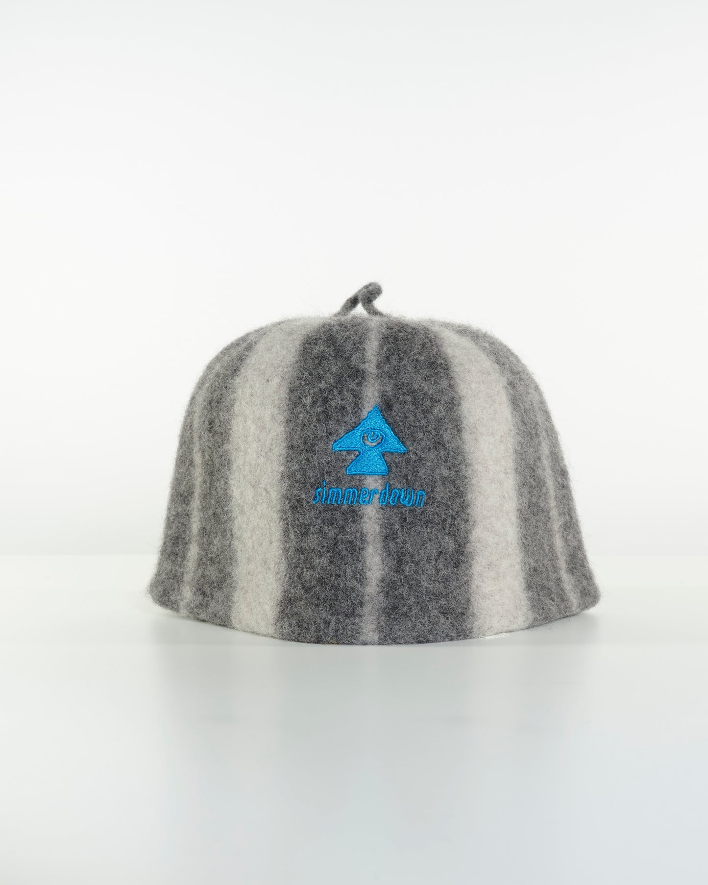 Gray Felt Sauna Beanie