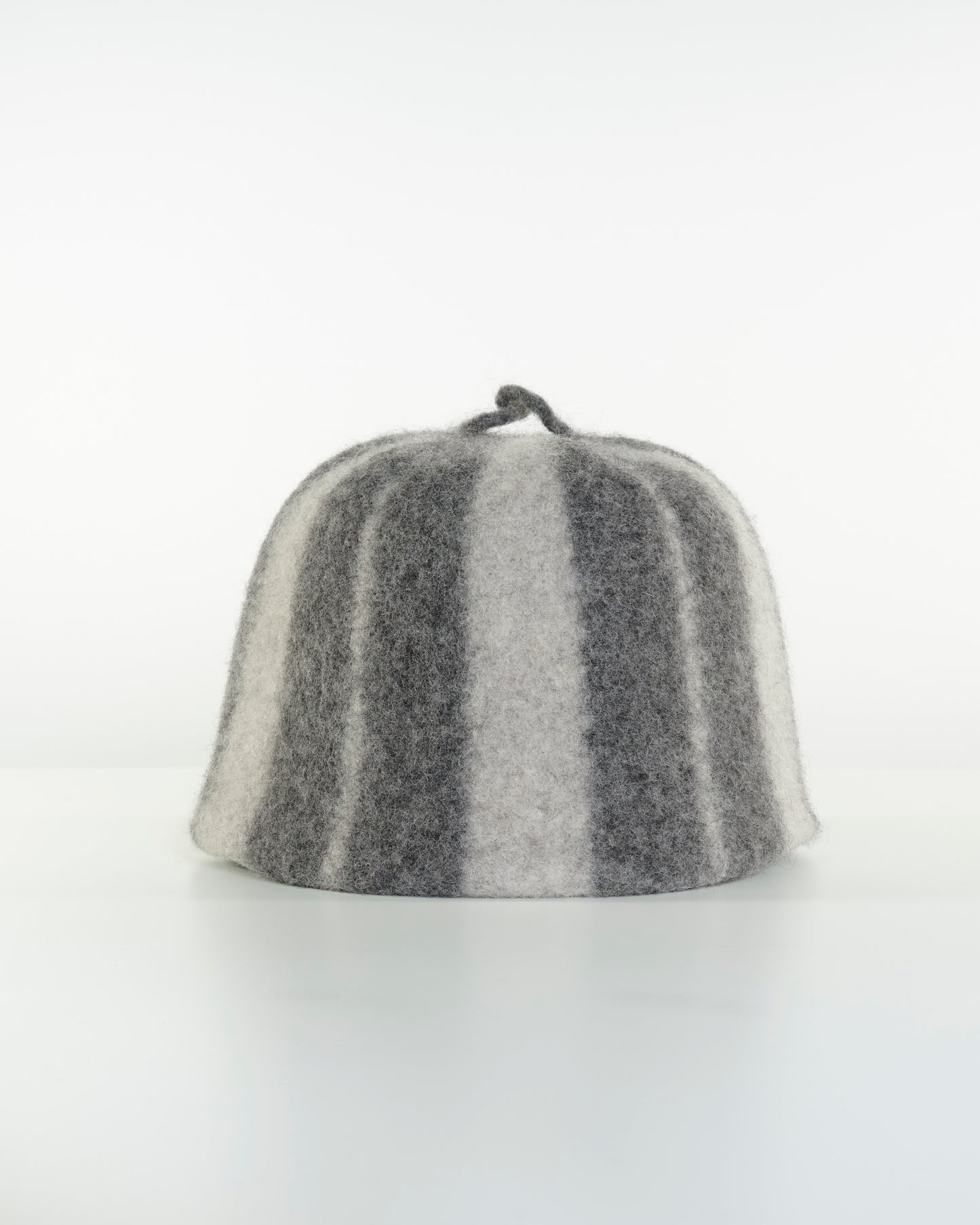 Gray Felt Sauna Beanie